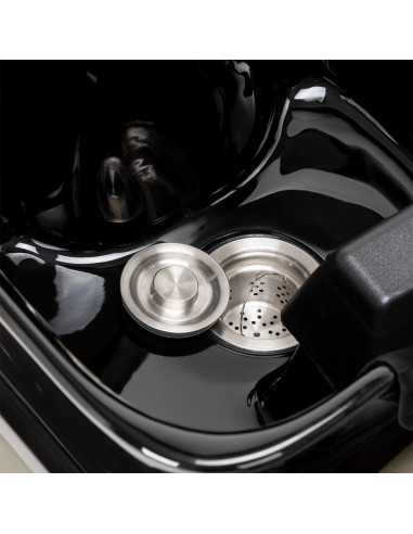 Bellagio-Z Black Shampoo unit – Professional Hairdressing Wash Basin 