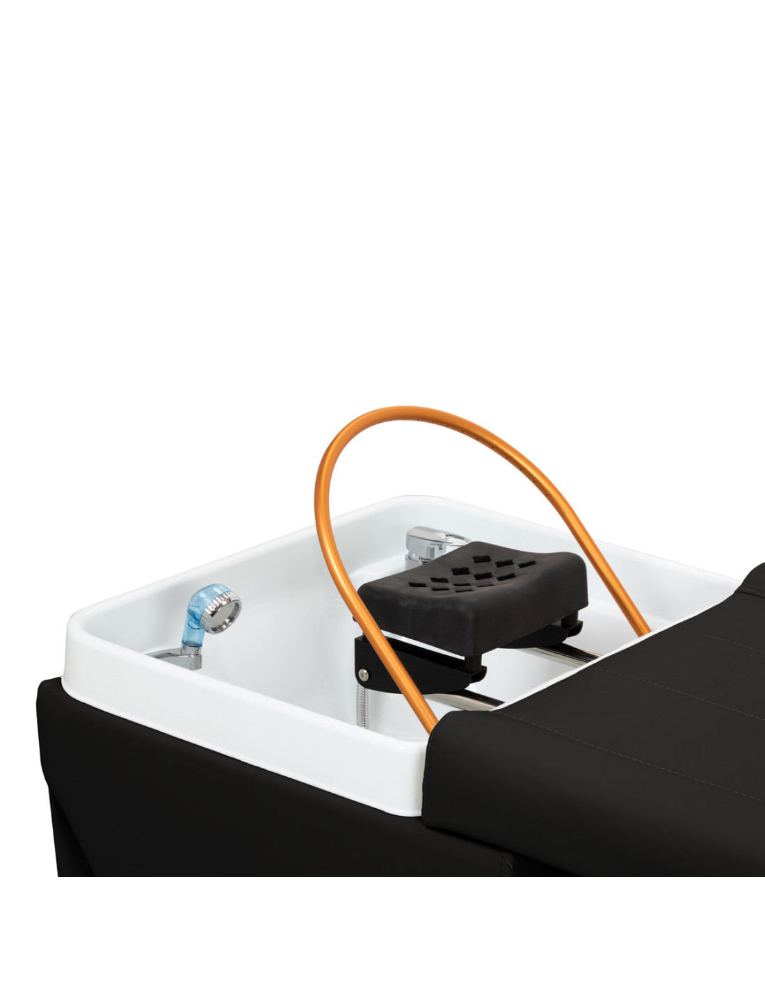 Headspa Ultra Maldives Black – Lettino giapponese per spa per capelli con idroterapia e vapore