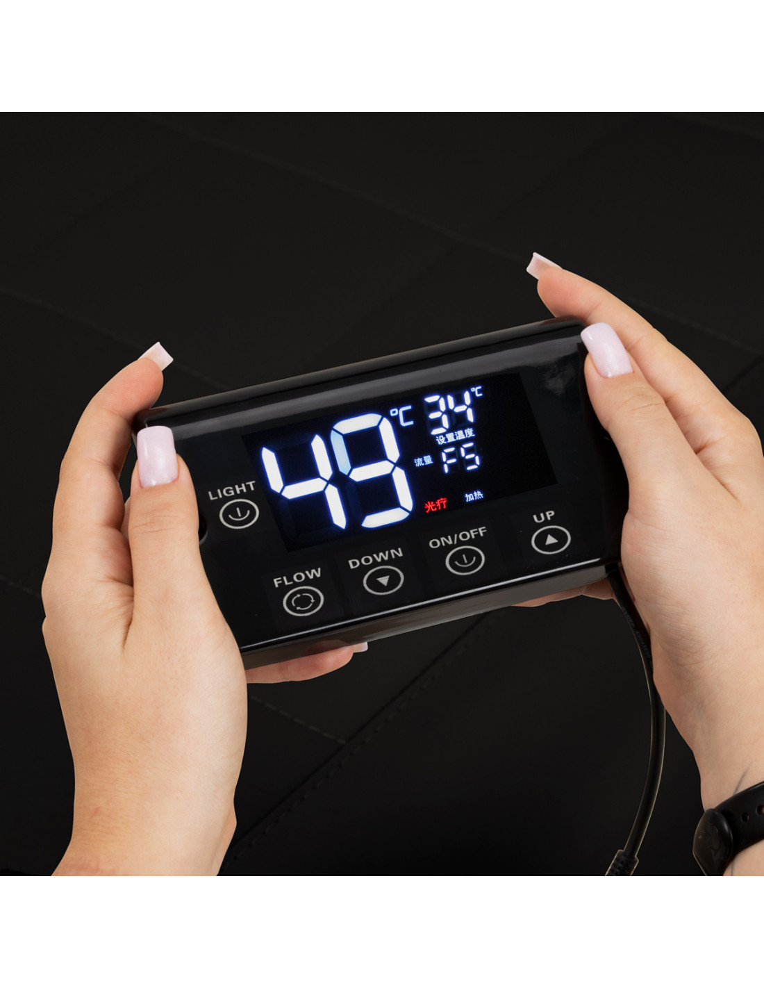 Headspa Ultra Maldives Black – Cama de Spa Capilar Japonesa com Hidroterapia e Vapor