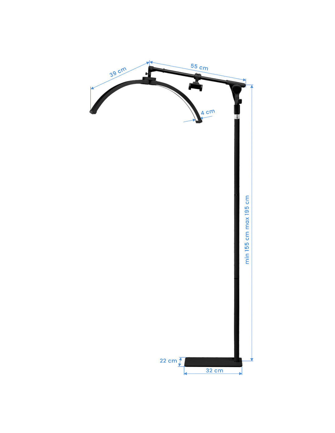 Lampa zabiegowa GLOW Black 