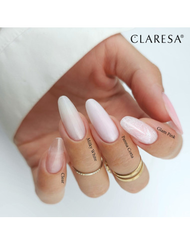 Claresa Hard&Easy Builder Gel, French Rose, 12 g