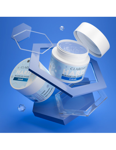 Claresa Hard&Easy Gel Costruttore Trasparente 45g