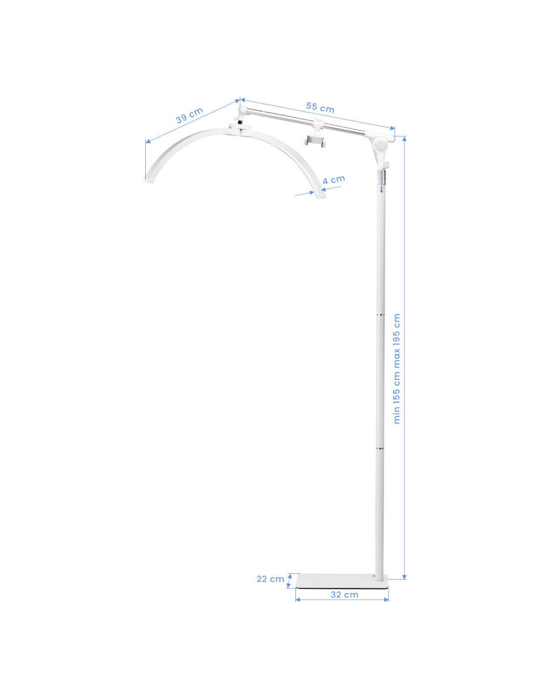 GLOW wimperbehandelingslamp wit  