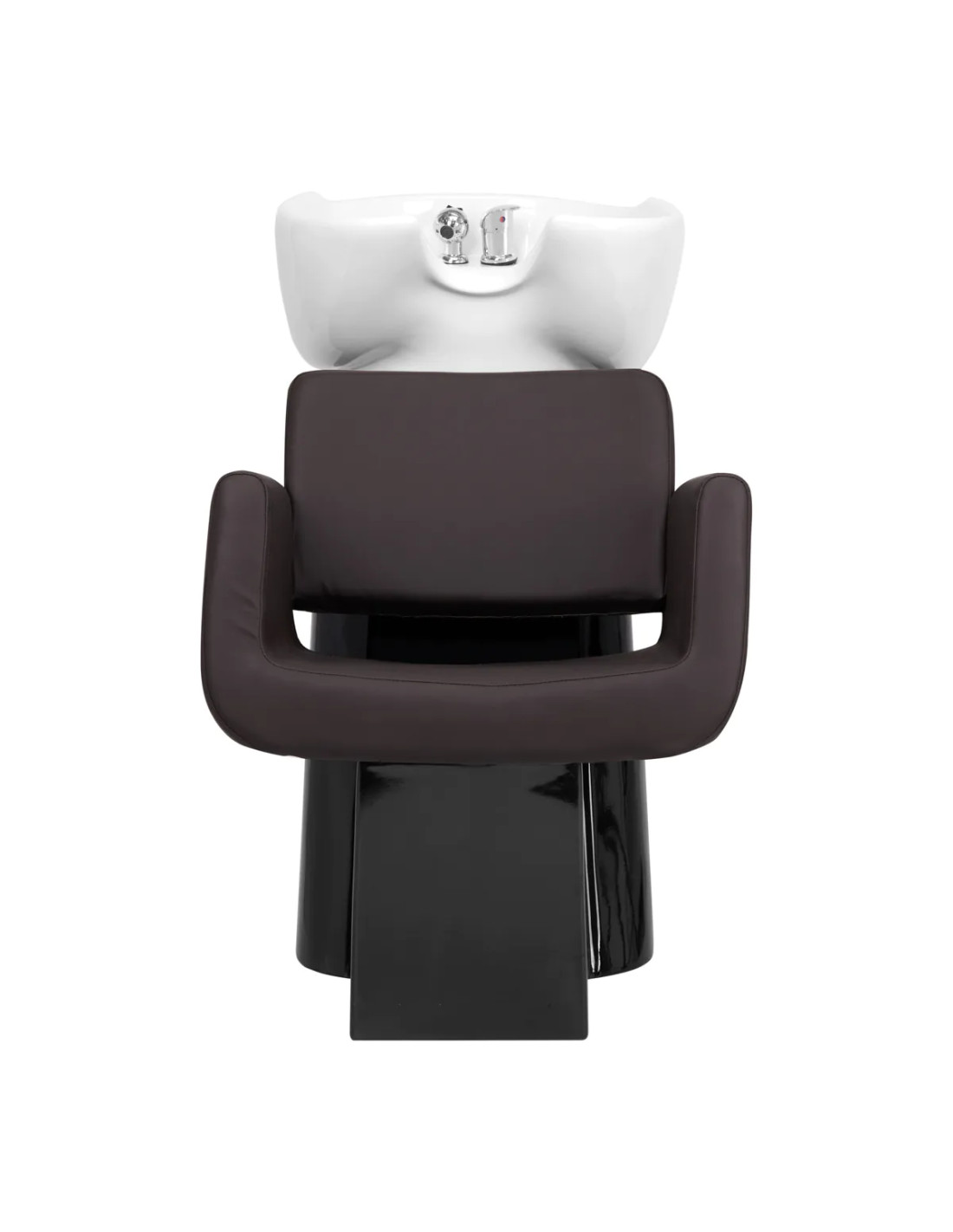 Helsinki Brown Shampoo unit - Comfort and Design for Professional Hairdressers