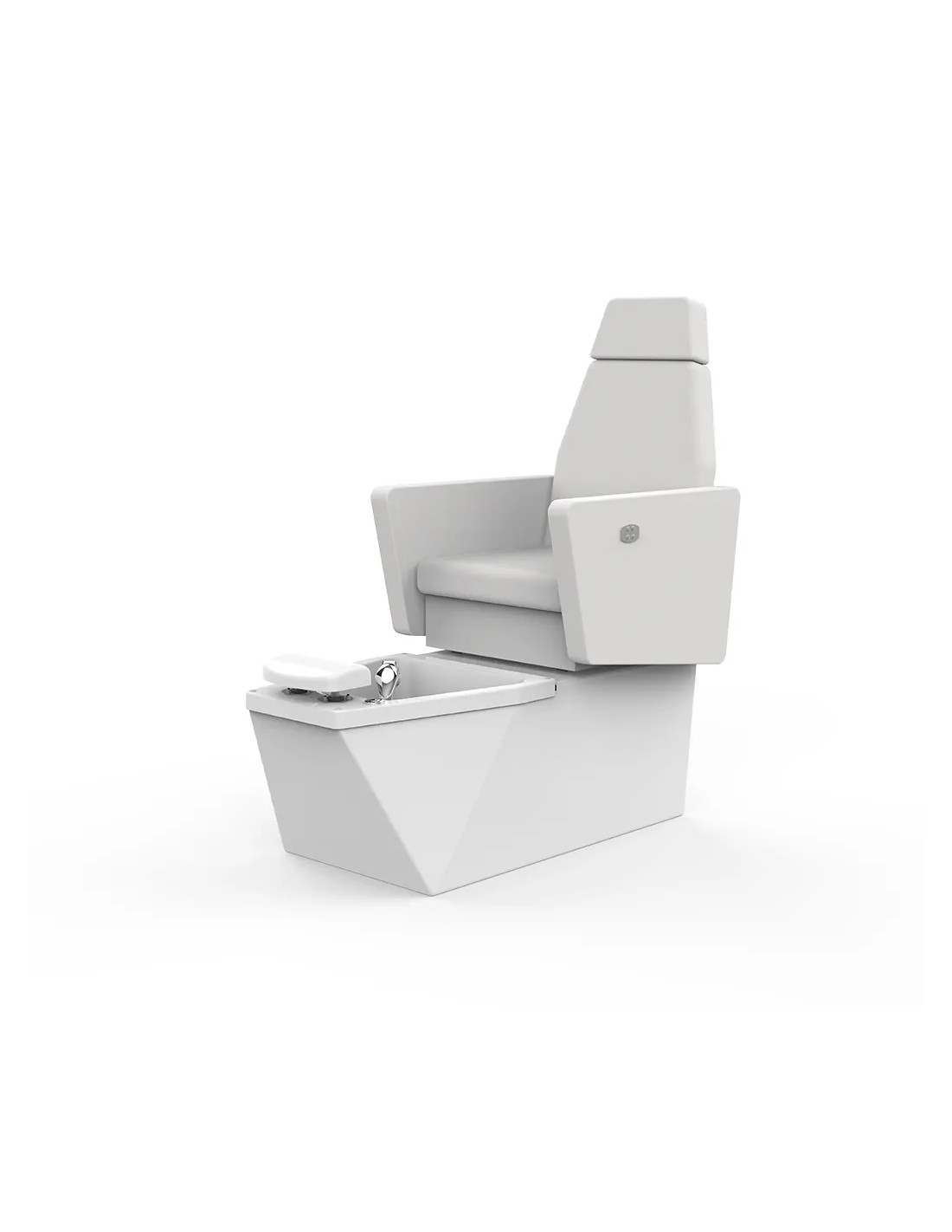 Cadeira de pedicure com hidromassagem elétrica e 2 motores – Conforto para Salão de Beleza