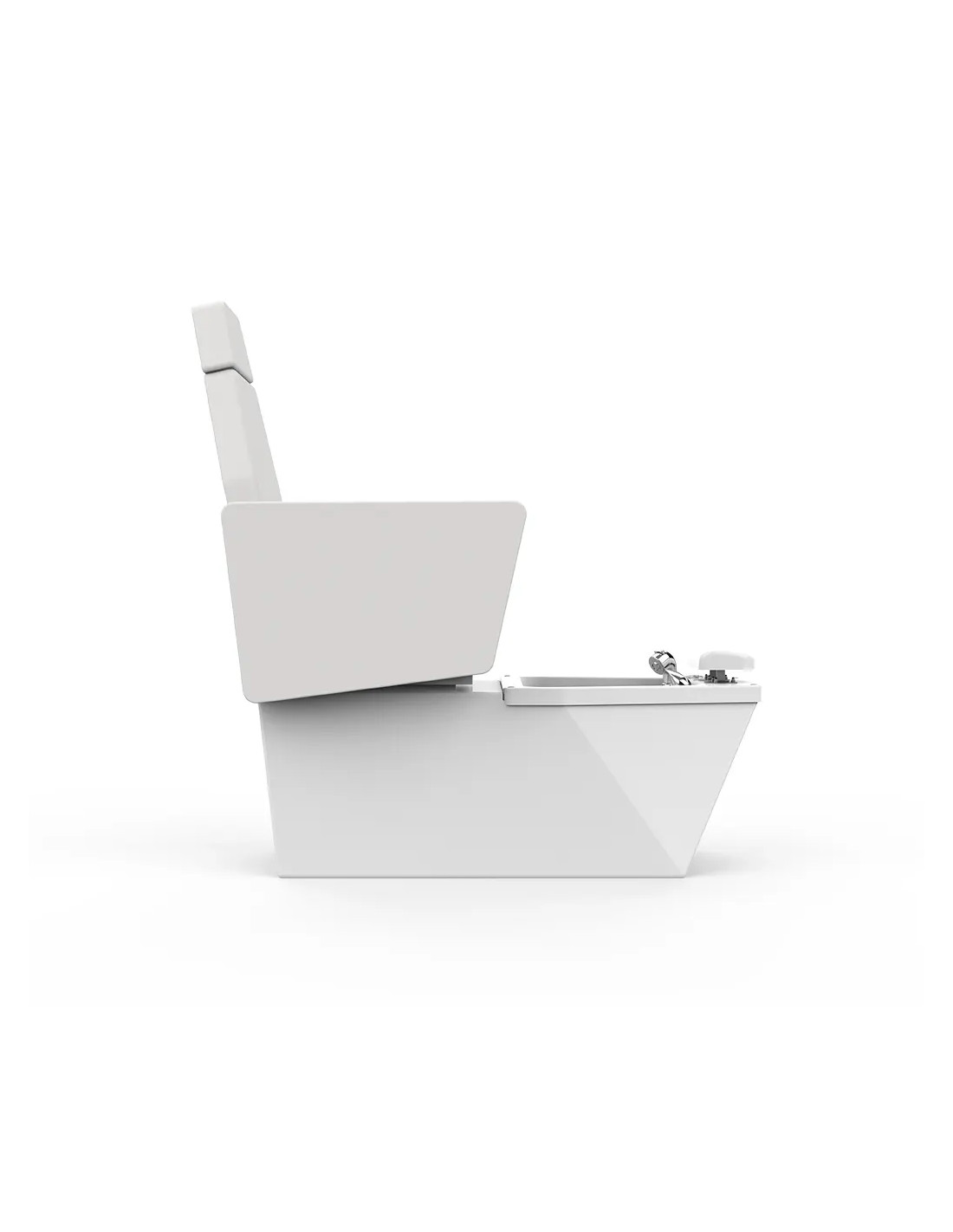 Cadeira de pedicure com hidromassagem elétrica e 2 motores – Conforto para Salão de Beleza