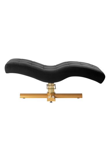 LORA Wimperverlengingsbed – Zwart & Goud Hydraulische Esthetische Tafel