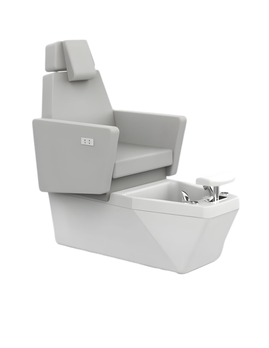 Sillón eléctrico de hidromasaje para pedicura con 2 motores – Salon Comfort