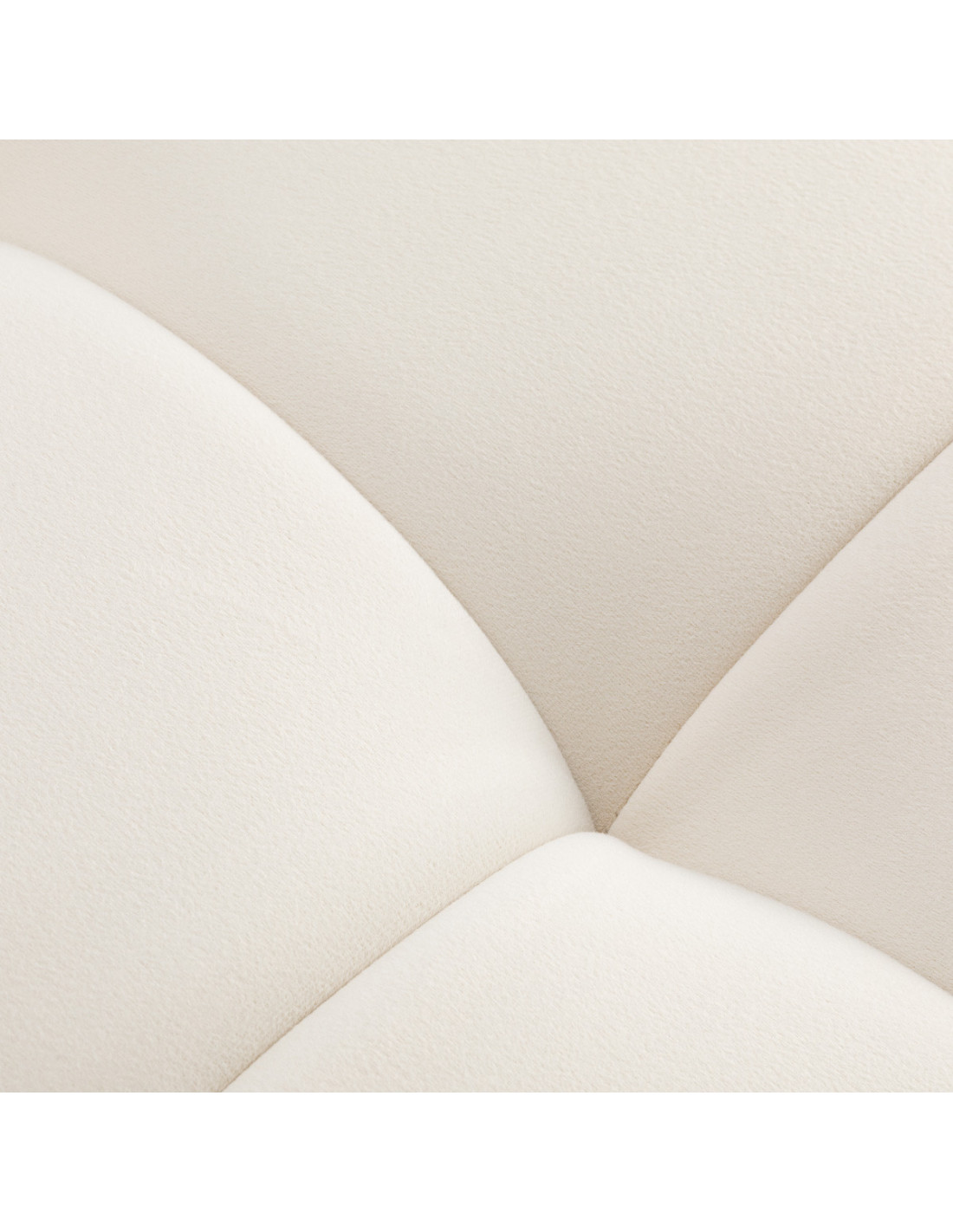 Maca para Extensão de Cílios Lïna – Mesa de Beleza em Veludo Branco e Dourado