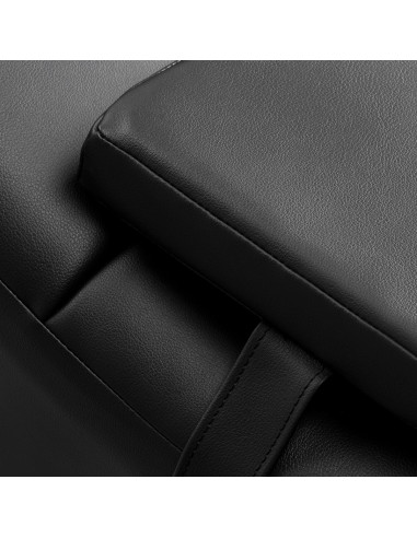 Mesa de extensión de pestañas Lïna – Mesa de belleza de terciopelo negro y dorado