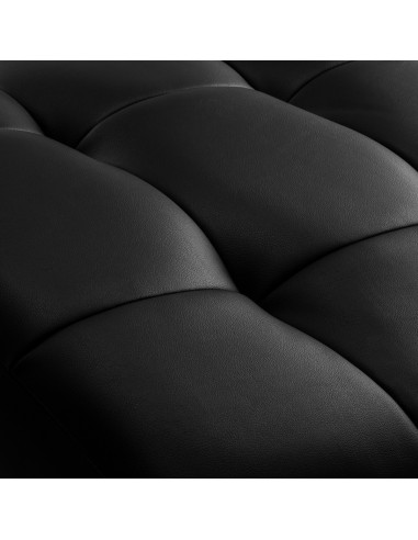 Mesa de extensión de pestañas Lïna – Mesa de belleza de terciopelo negro y dorado