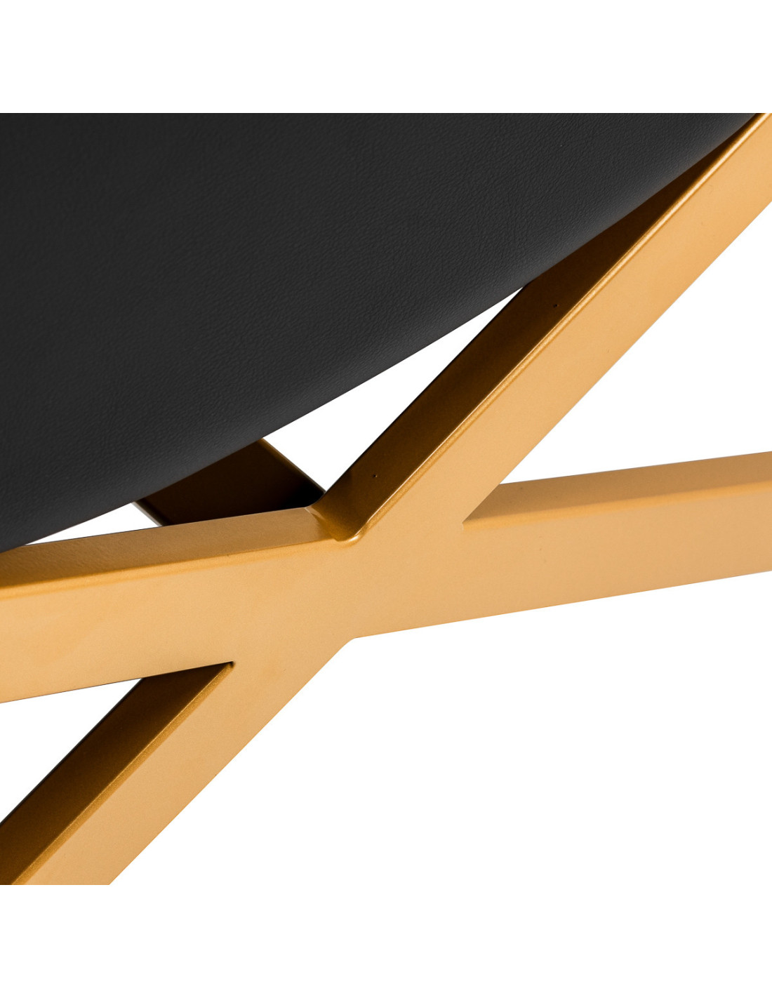 Maca para Extensão de Cílios Lïna – Mesa de Beleza em Veludo Preto e Dourado