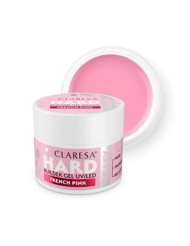 Claresa Hard&easy Gel constructor rosa francés 45 g