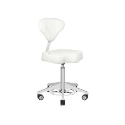 Banco de pedicure com rodas