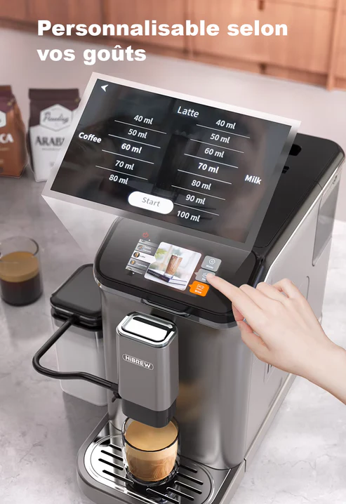 HiBREW H16 Coffee Machine - Customizable Touchscreen Interface