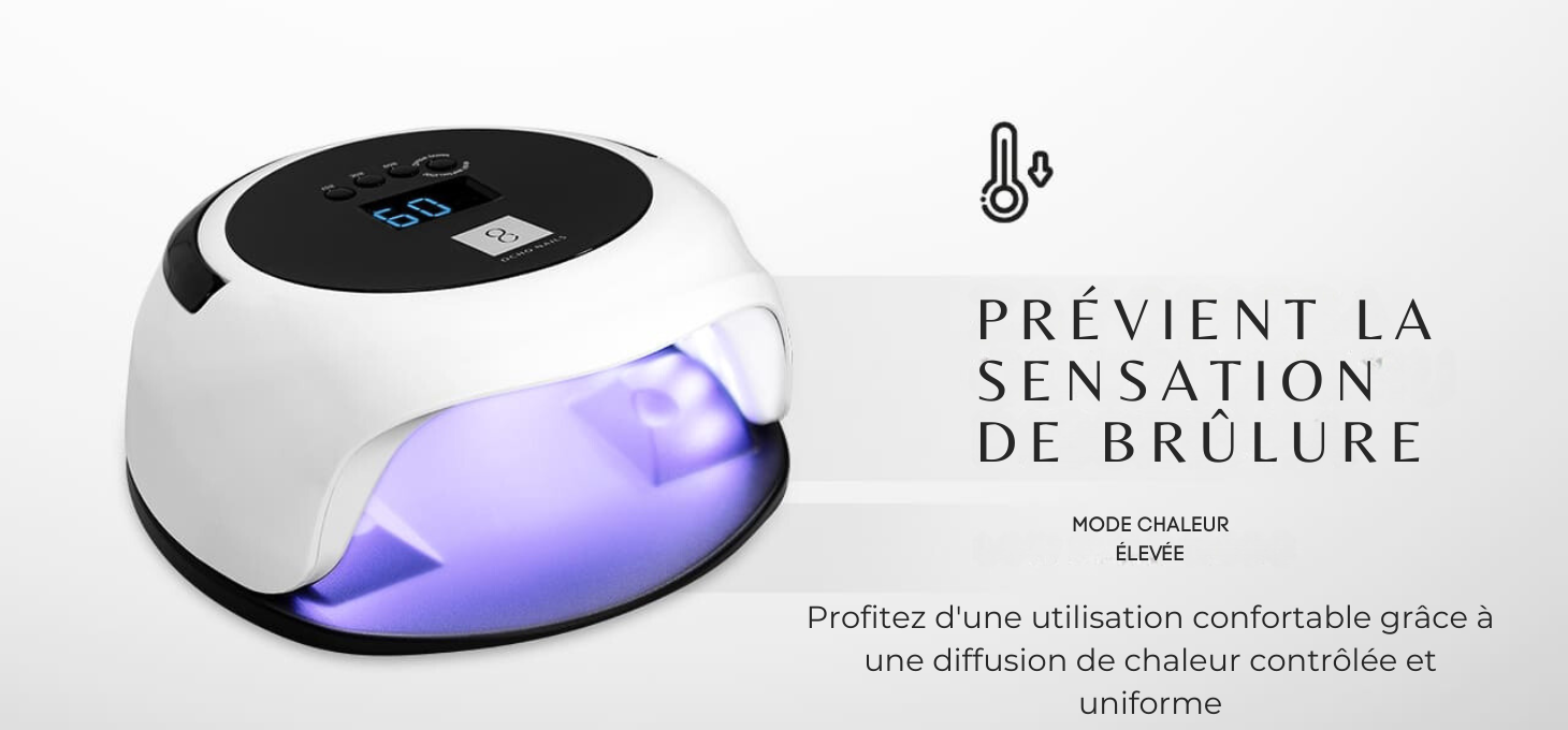 OCHO NAILS X2 75W LED UV lamp White
