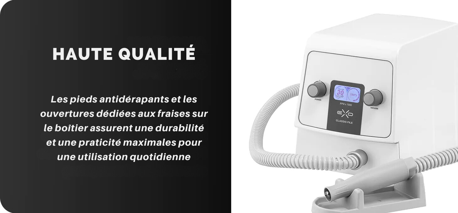 Exo Classic File New Edition Podiatric Filer with Vacuum Cleaner