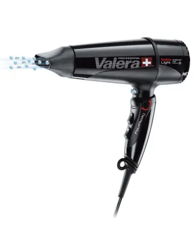 Sèche-cheveux valera swiss noir light 5400 pliant ionique 