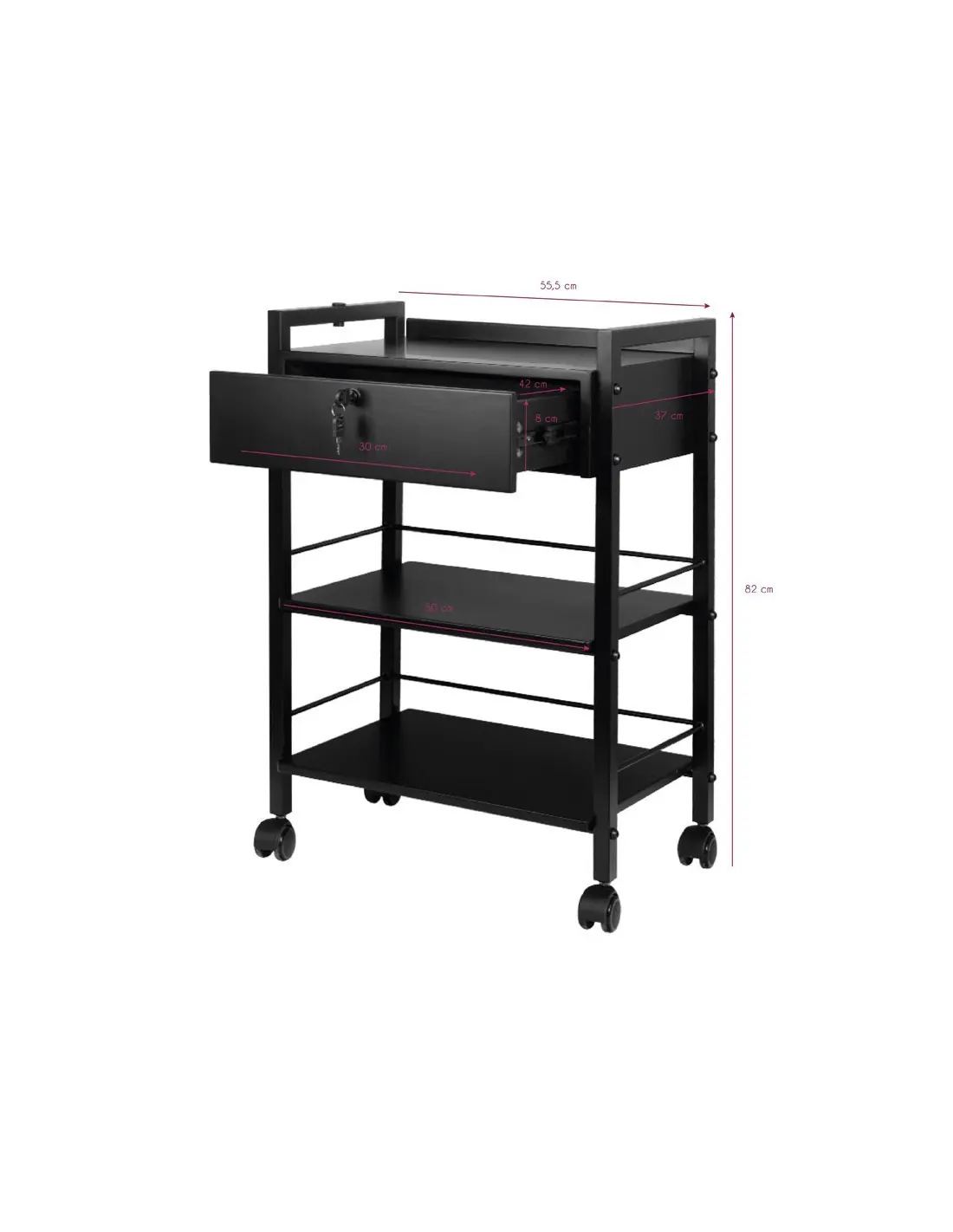 Pro Ink 1019A Tattoo Cart