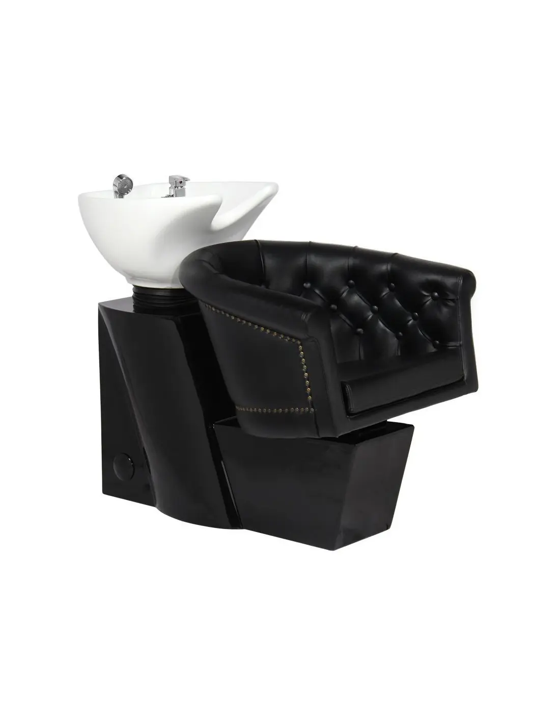 Fregadero de champú London negro 