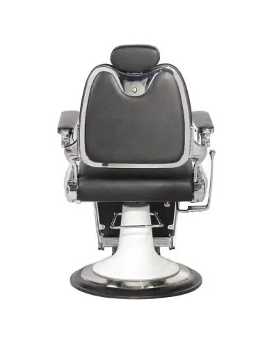 Poltrona da barbiere StreetTorque NERA – Look da motociclista e comfort professionale