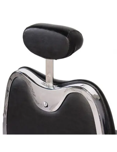 Poltrona da barbiere StreetTorque NERA – Look da motociclista e comfort professionale