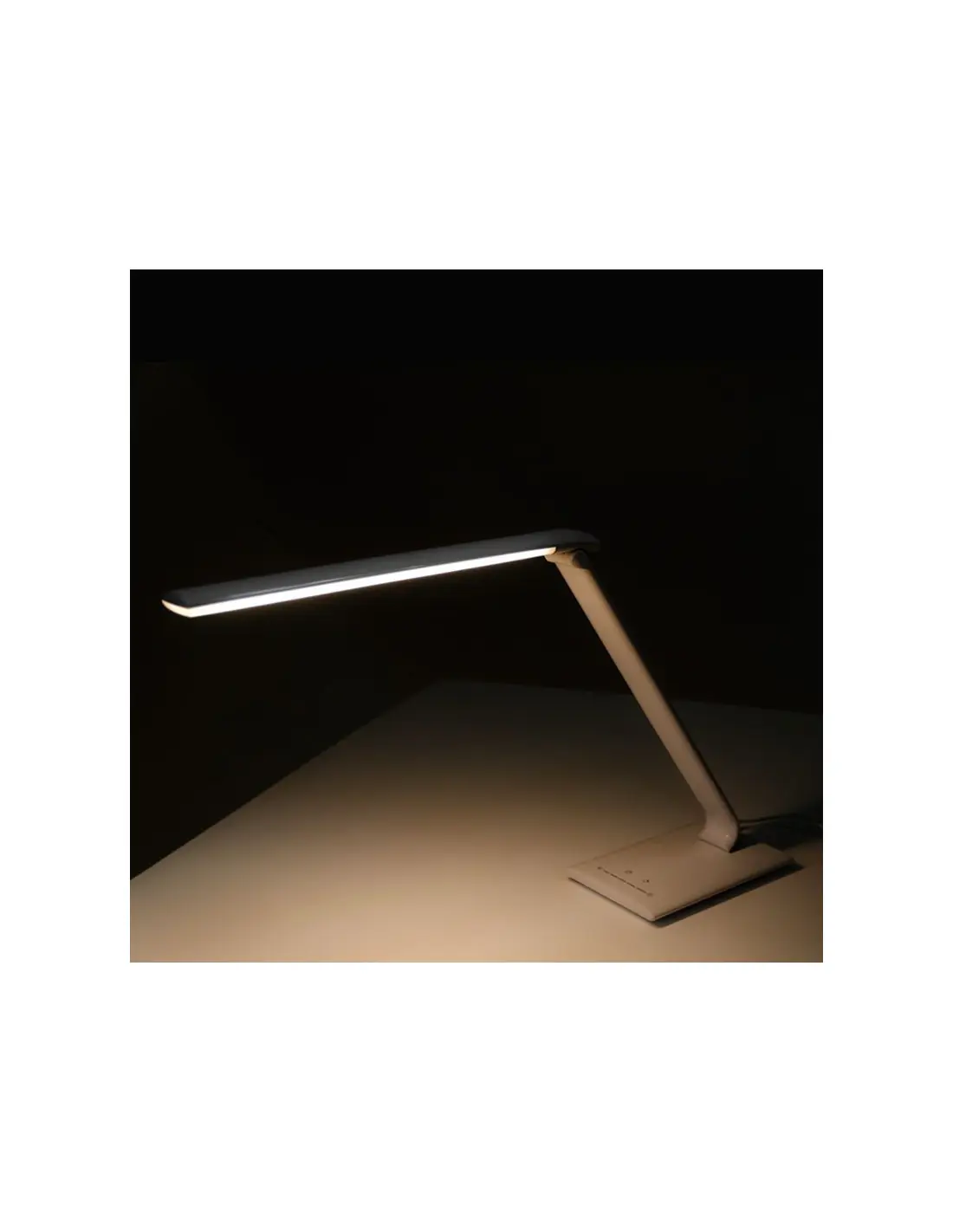 Ring Light professionnelle 114702 LAMPE DE BUREAU LED ELEGANTE 7W BLANC