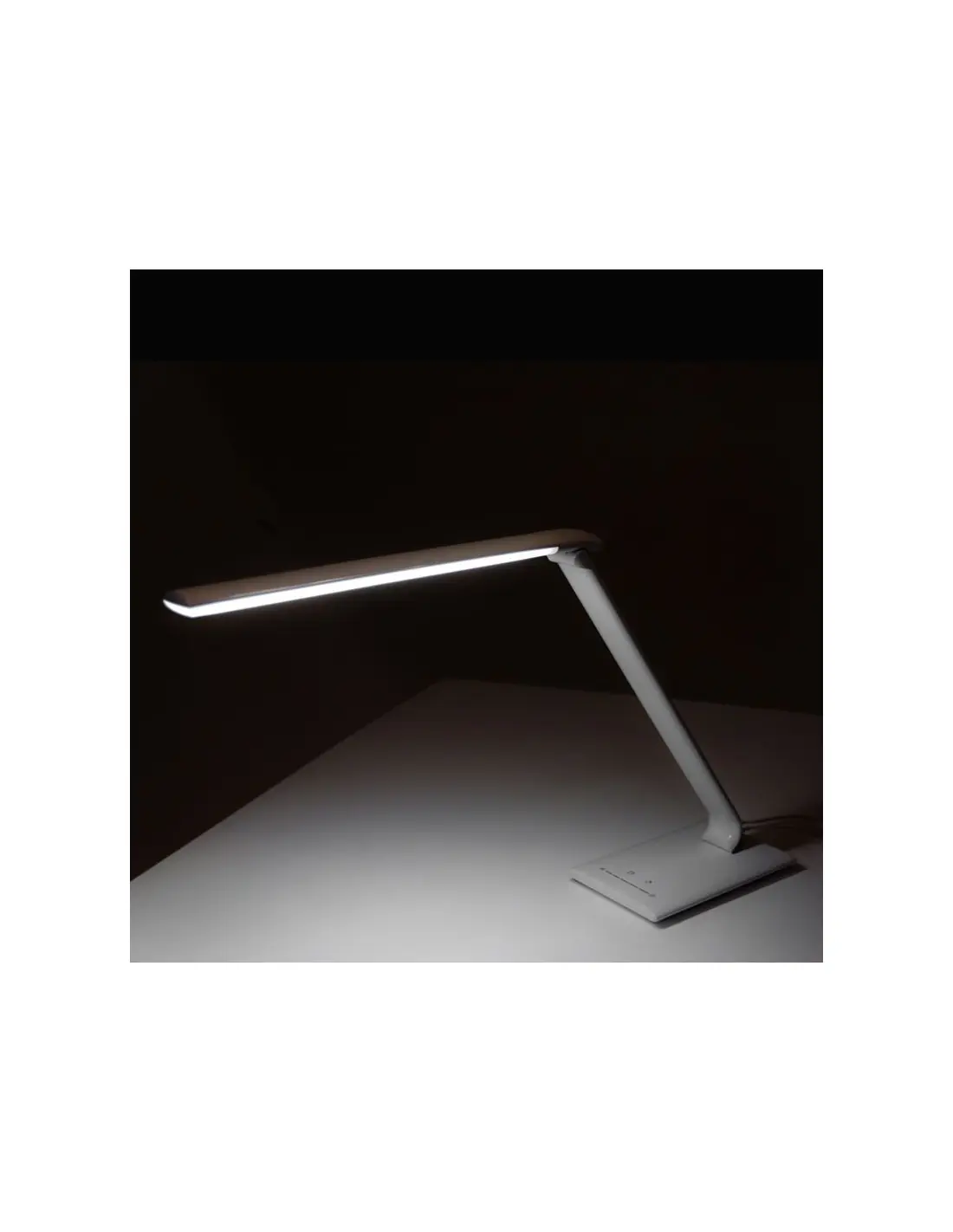 Ring Light professionnelle 114702 LAMPE DE BUREAU LED ELEGANTE 7W BLANC