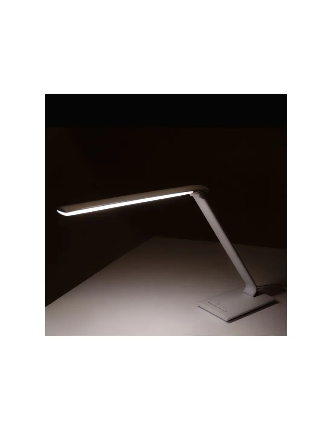 Ring Light professionnelle 114702 LAMPE DE BUREAU LED ELEGANTE 7W BLANC
