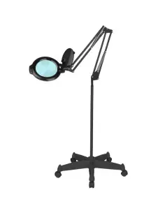 Lupa led moonlight 8013/6" lampe noire avec trépied