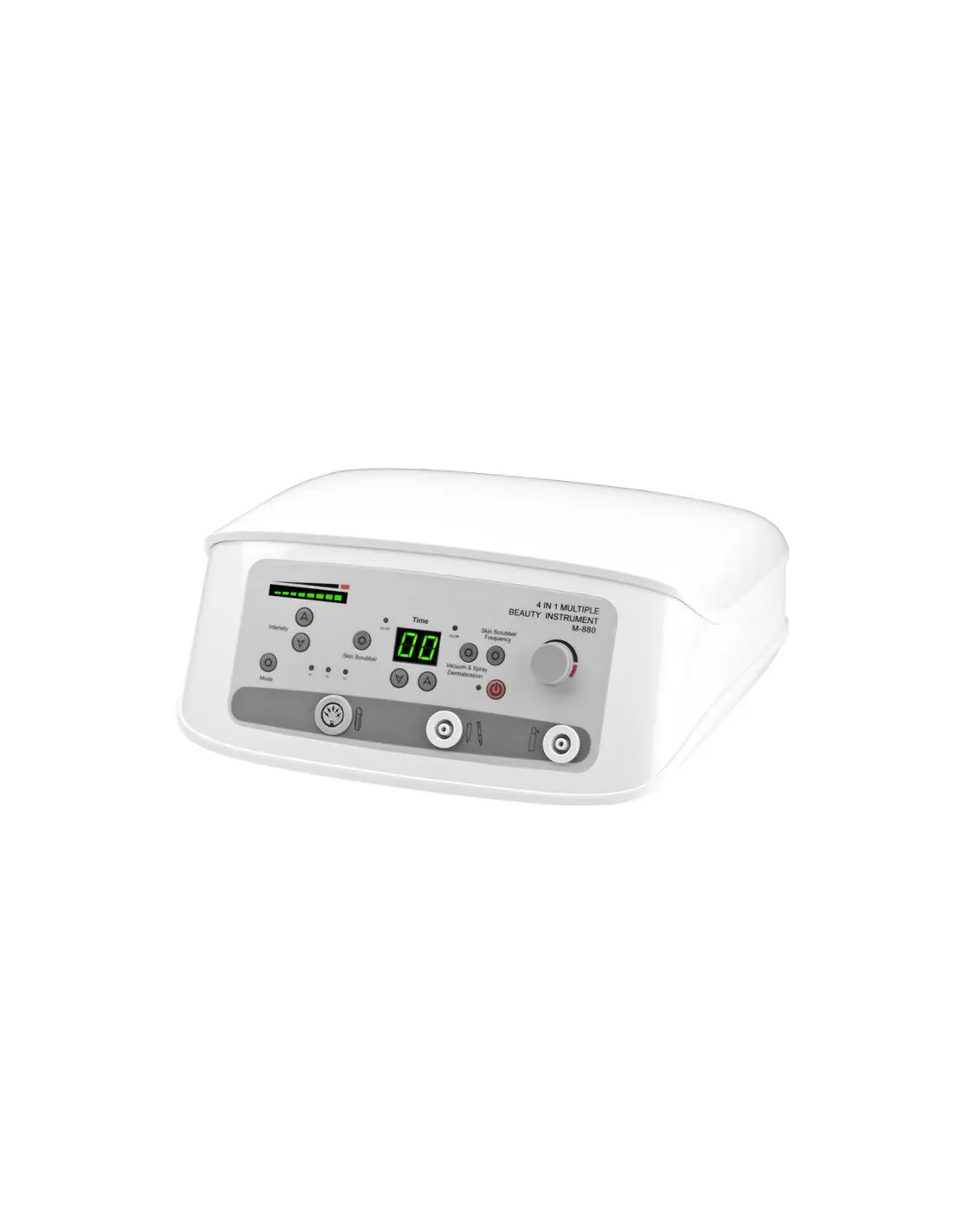 Aparelho elegante 880 4 em 1 micro + peeling + aspiração + spray 