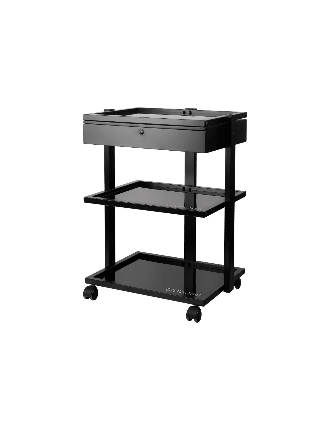 Carrinho para tatuagem preto pro ink 1040A