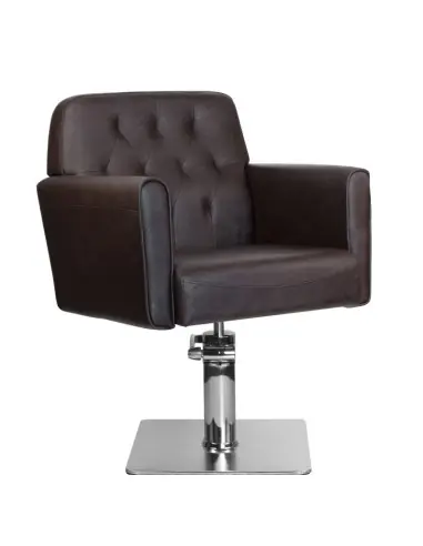Hamburger brauner Friseurstuhl {attributes}