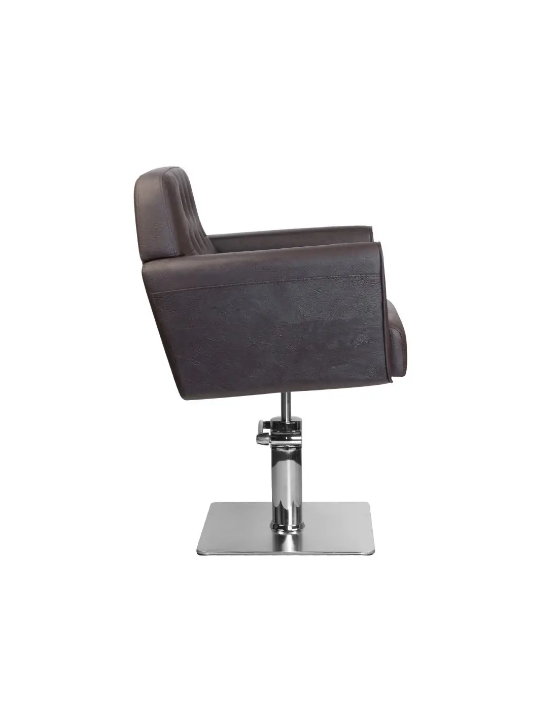 Hamburger brauner Friseurstuhl {attributes}