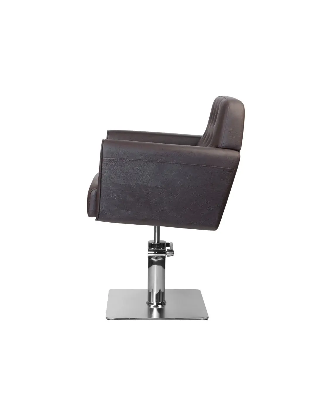 Hamburger brauner Friseurstuhl {attributes}