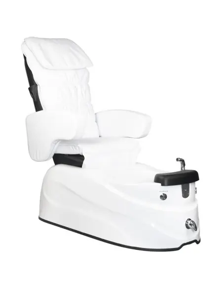 Massage Spa Pedicure Chair 126350 FOTEL PEDICURE SPA AS-122 WHITE Z FUNKCJĄ MASAŻU