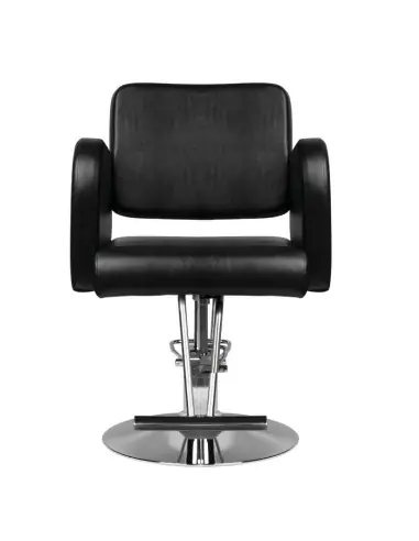 Ragusa schwarzer Friseurstuhl {attributes}