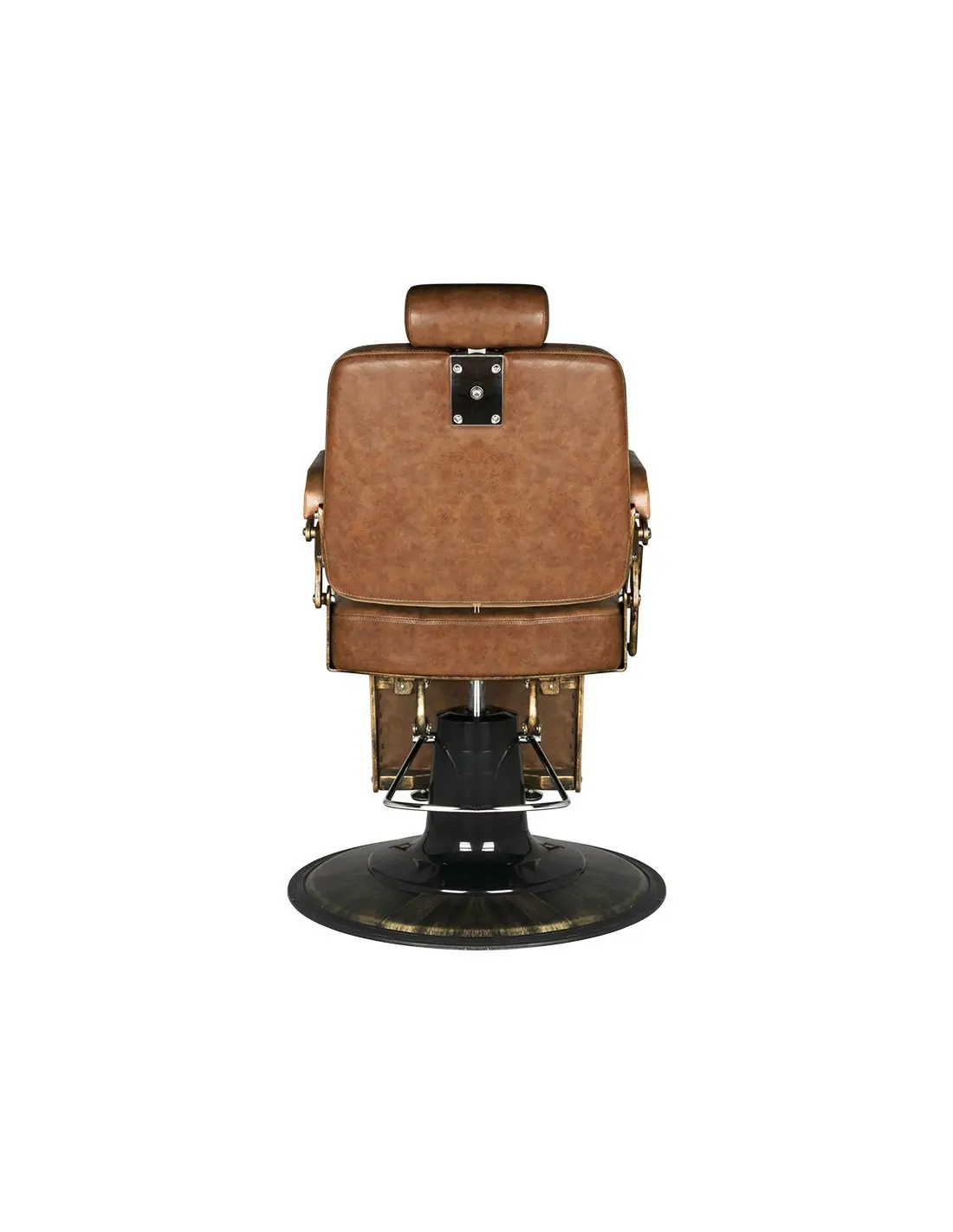 Poltrona da barbiere BOSS Cuoio Antico – Pelle antica e eleganza vintage