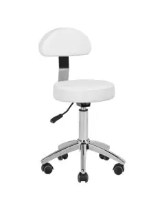 TABOURET COSMETIQUE AM-304 BLANC
