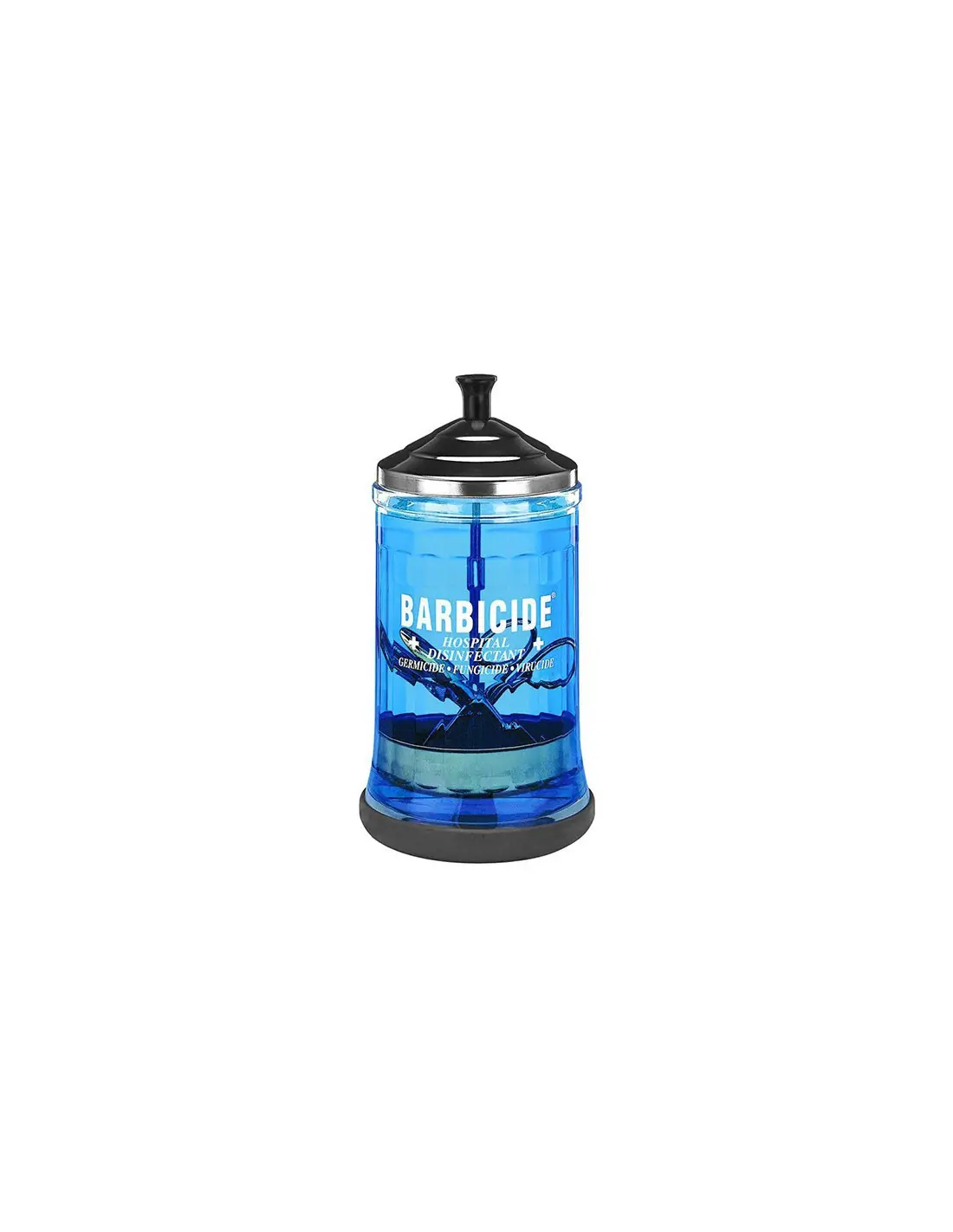 Recipiente de vidro Barbicide para desinfecção 750 ml
