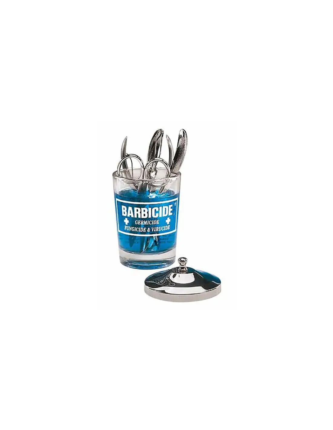 Barbicide contenitore in vetro per la disinfezione 120 ml 