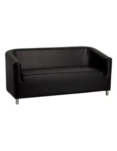 Sofá para sala de espera bakea negro