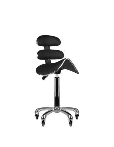 SPEED AM-880 BLACK HIGH Stool with Wheels