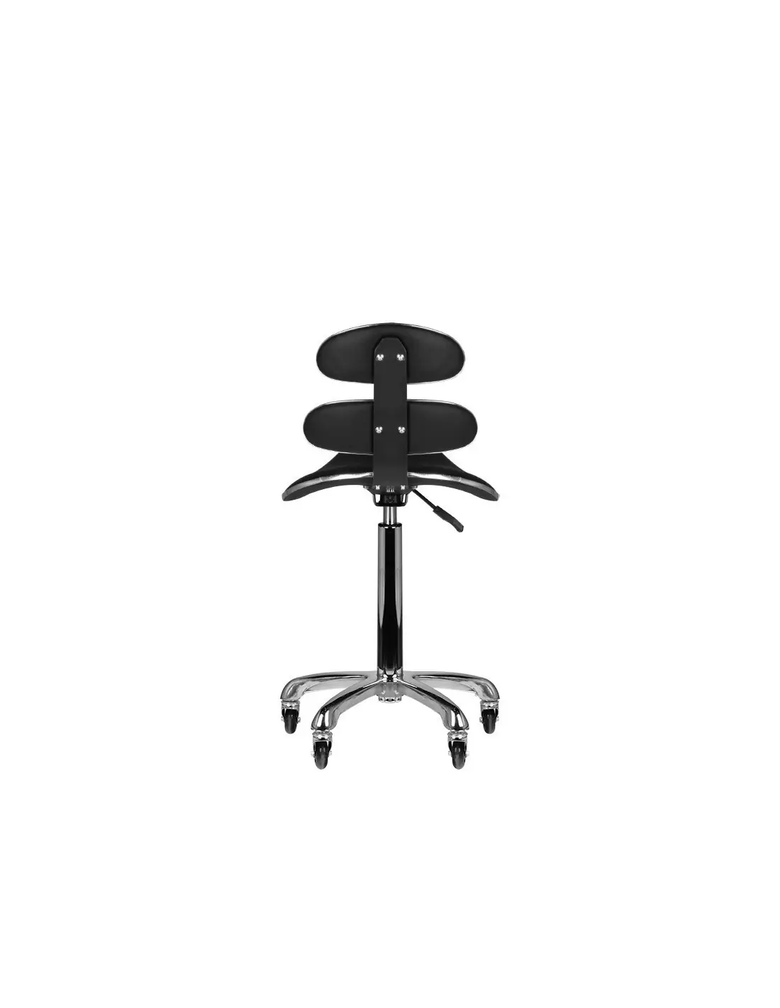 SPEED AM-880 SCHWARZER HOHER Hocker mit Rollen