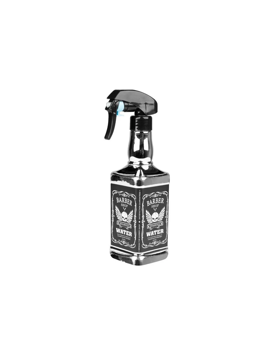 Vaporizador de cabelo whisky cromado a-10 500ml conjunto de 5
