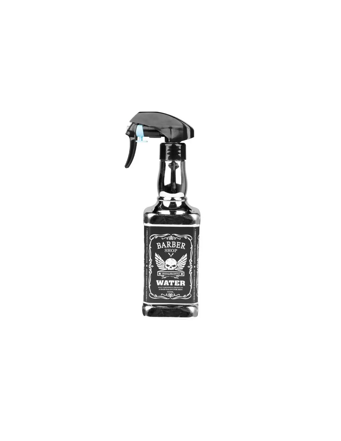Vaporizador de cabelo whisky cromado a-10 500ml conjunto de 5