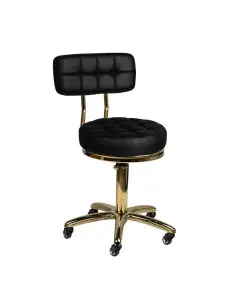 Tabouret à roulettes ou am-961 noir