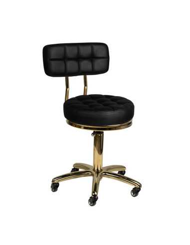 Stool with wheels 131989 Stool with wheels or am-961 black