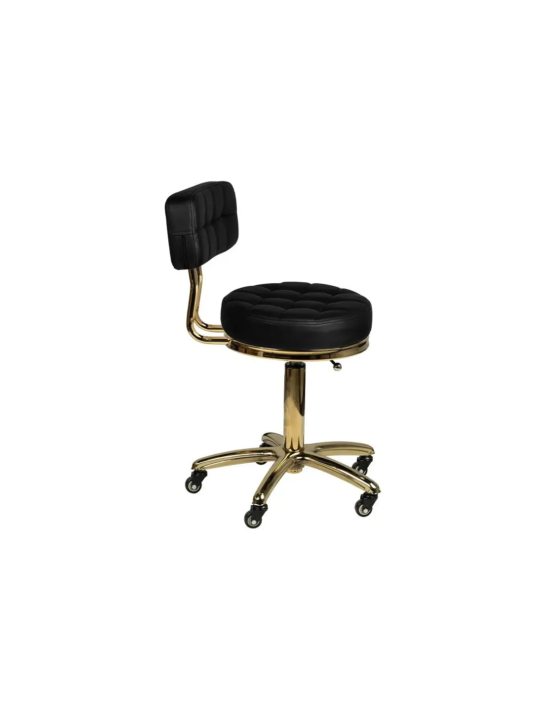 Stool with wheels 131989 Stool with wheels or am-961 black