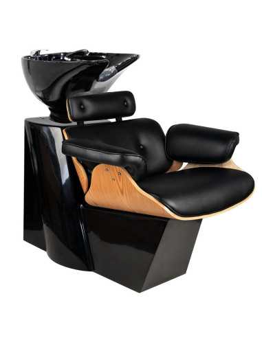 Contenitore per shampoo Florence nero B 